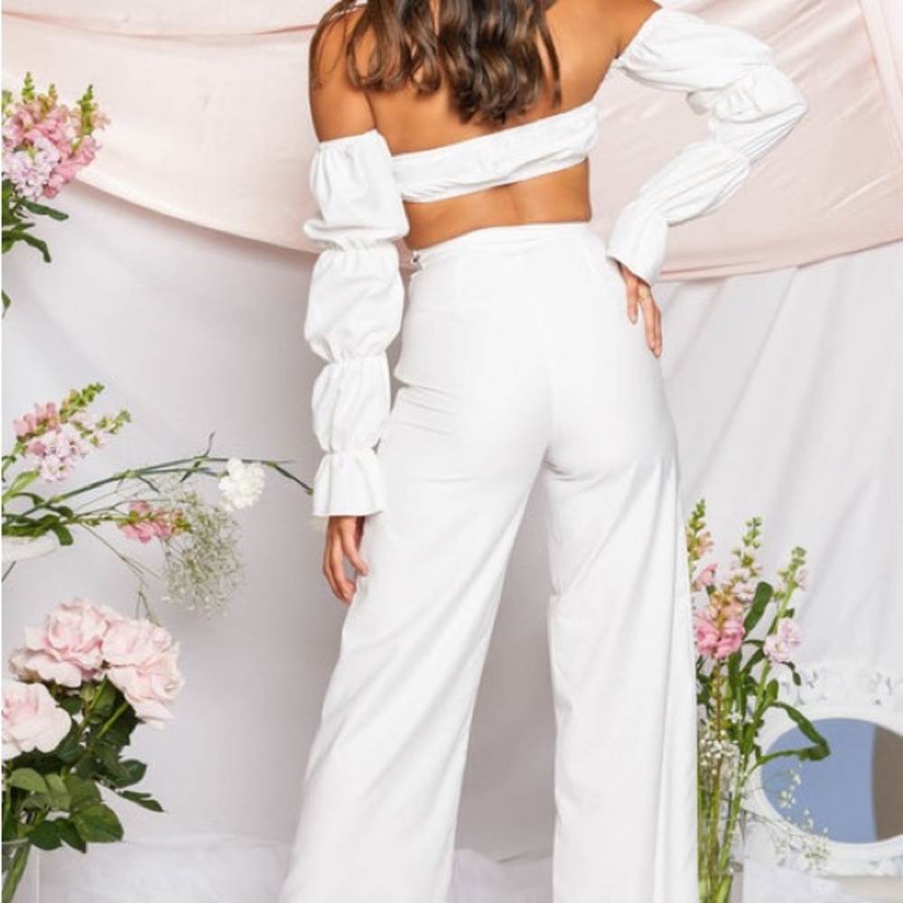 Set 2 piece: crop cute top + pant